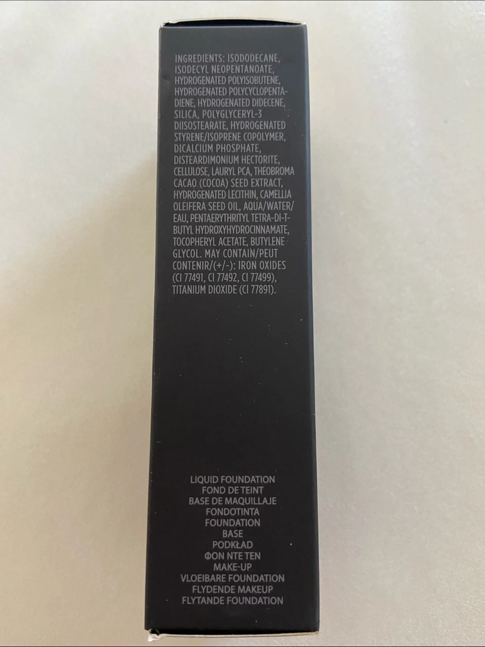 laura mercier Real Flawless Weightless Perfecting Foundation — Black New in Box
